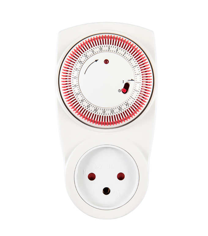 Mechanical 24 Hours Timer Socket Israel Plug TIS-01A